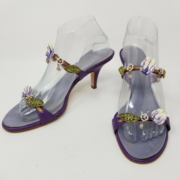 Giuseppe Zanotti Vicini Design Heel Sandal - Picture 2 of 8